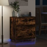  Noćni ormar Dimljeni hrast 71 x 34,5 x 75 cm Konstruirano drvo | Eponuda.ba