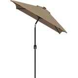  suncobran s metalnim stupom 300 x 200 cm smeđesivi | Eponuda.com