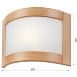  Zidna lampa ELODIE 1xE27/60W/230V | Eponuda.com