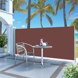 Maison Chic Zložljiva stranska tenda - Senčniki 140 x 300 cm rjava, (22039894) | Shoptok.si