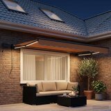 Ručna zlačivna tenda s LED diodama Pijesak | Shoptok.si