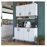 Hanah home Komoda s ladicama JE173 3287, 120x198,6x40 cm, Bijela | Eponuda.ba
