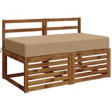  Jastuk za sjedalo SOEST 100% poliester Pijesak 120 x 80 x 15 cm - Pijesak 120 x 80 x 15 cm Melange | shoptok.hr