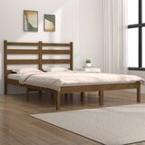  Okvir za krevet od masivne borovine boja meda 200 x 200 cm | shoptok.hr