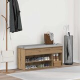  Klupa za cipele boja hrasta 102x30,5x45 cm konstruirano drvo | Eponuda.ba