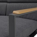 Bessagi Garden Lounge Garnitura Eleonora, Temno Siva, 4-Delni Set | Shoptok.si
