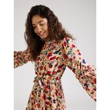 French Connection Obleka bež / oranžna / roza / rdeča | Shoptok.si
