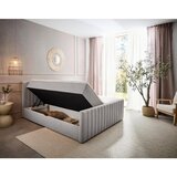 Modern Living Postelja Z Vzmetnico Sontje, Svetlo Siva, 140x200 | Shoptok.si
