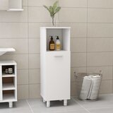 The Living Store Kopalniška omarica bela 30x30x95 cm iverna plošča - Kopalniška Omarica, (21436538) Cene
