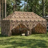 Paviljon s 4 Zidova 3 x 6 m Šumski kamuflažni