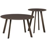 WOOOD Kovinska okrogla vrtna klubska mizica ø 70 cm Fer – | Shoptok.si