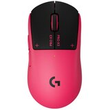 Logitech Miš G PRO X3 Superstrike Wireless Miš - Pink Eclipse Cene
