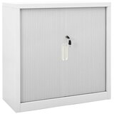  s kliznim vratima sivi 90 x 40 x 90 cm čelični | shoptok.hr