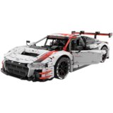  Licencirani auto na daljinsko upravljanje i sastavljanje 1:8 Audi R8 GT3 Rastar - bijeli - 3322 elemenata | shoptok.hr