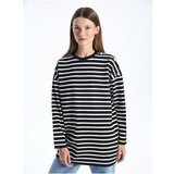 LC Waikiki Women's Crew Neck Striped Long Sleeve Tunic | Shoptok.si