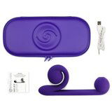 Snail Vibe Vibrator Snail Vibe Duo, ljubičasti | shoptok.hr