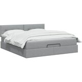  od pjene s madracem i LED-om Svjetlosiva 140 x 190 cm | shoptok.hr