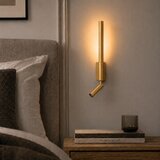 Brilagi LED zidno reflektorsko svetlo VIXON LED/3W/230V + LED/5W zlatna CRI 90 | Eponuda.com