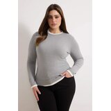 Trendyol Ženska bluza Tbbaw26Af00040, Siva | Eponuda.com