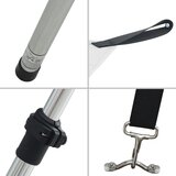 Nastavak za sjenilo s vrhom T oblika bijeli 170x208x(115-183)cm | Eponuda.com