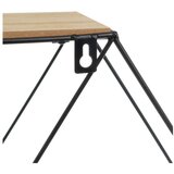 Casa Selección Črna/naravna večnivojska polica 50 cm – | Shoptok.si