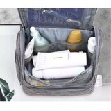 Soulima Viseča toaletna torbica, siva | Shoptok.si