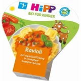 Hipp Bio otroška hrana - ravioli s paradižnikovo in zelenjavno omako