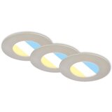 BRILONER 7598032 - KOMPLET 3x LED plafonska svetla za kupatilo LED/4,9W/230V IP44 hrom | Eponuda.com