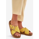 Inblu Leather Women's Slippers With Buckle | shoptok.hr
