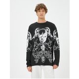 Koton Skull Printed Sweater Crew Neck Long Sleeved | Shoptok.si