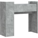  Konzolni stol siva boja betona 100x35x90 cm konstruirano drvo | shoptok.hr