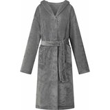 vidaXL Ritualna kapuca Temno siva s Flanel | Shoptok.si