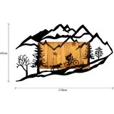  Vožnja biciklom u prirodi 1 Zidna dekoracija, 110x3x65 cm | Eponuda.ba