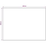  Tepih ORIZ Crni mrežasti uzorak 300 x 400 cm 100% poliester - Crni mrežasti uzorak 300 x 400 cm | shoptok.hr