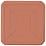  Kvadratna posuda za cvijeće 6 pcs Crvena cigla 32 x 32 x 2,5 cm | shoptok.hr