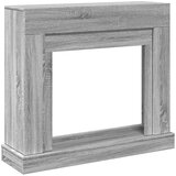 vidaXL Okvir za kamin boja hrasta 100x30x87,5 cm od konstruiranog drva | shoptok.hr