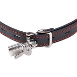 Ida Leather nastavci za usta u obliku kosti (crni) | shoptok.hr