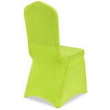 vidaXL Rastezljive navlake za stolice 4 kom Zelena boja | shoptok.hr