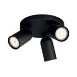 Pongee spot svetiljka crna 3xmax5,5W 50583/30/PN | Eponuda.com