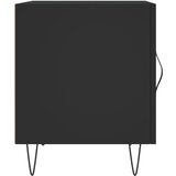  Noćni ormarići 2 kom crni 40 x 40 x 50 cm od konstruiranog drva | shoptok.hr