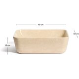 Kave Home Bež kamnit umivalnik 40x40 cm Darnen – | Shoptok.si