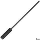 ElectraStim Silicone Noir Flexible Sound 5mm Cene