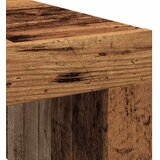  Stolić za kavu boja starog drva 100x100x35 cm konstruirano drvo | shoptok.hr