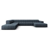 Cosmopolitan Design Plava kutna garnitura (s lijevim kutom/u obliku slova "U") Chicago – Cijene