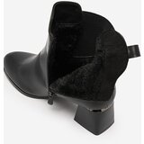 Resti Black women's low stiletto boots Nejery | ePonuda.com