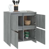vidaXL Komode 2 kom boja sivog hrasta sonome 70x41x75 cm od iverice | shoptok.hr