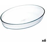  Posuda za Pećnicu Ô Cuisine Ocuisine Vidrio Providan Staklo Ovalan 26,2 x 17,9 x 6,2 cm (6 kom.) | shoptok.hr
