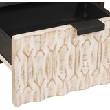  Noćni ormar 2 kom. Bijelo 40 x 33 x 46 cm Čvrsto drvo manga | shoptok.hr