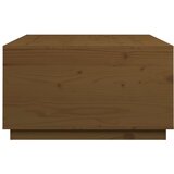 Stolić za kavu boja meda 80 x 80 x 45 cm od masivne borovine | Eponuda.ba
