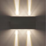  LED spoljašnje zidno svetlo LED/12W/230V IP54 crno | Eponuda.com